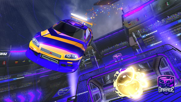 A Rocket League car design from Rocket534232