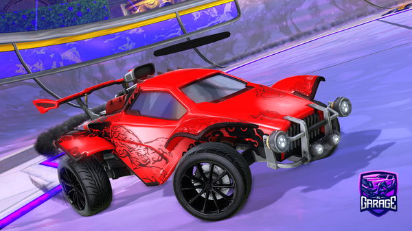 A Rocket League car design from yT_kirbylife_yT