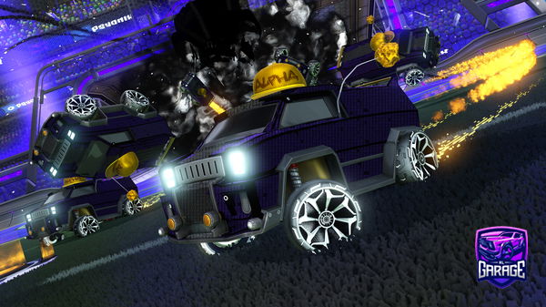 A Rocket League car design from SuperGamer10