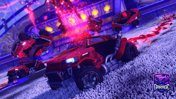 A Rocket League car design from fazefgkay