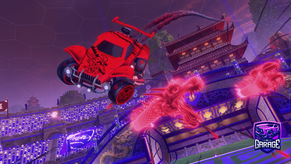 A Rocket League car design from nebthepro239