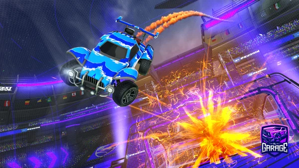 A Rocket League car design from edinhododo