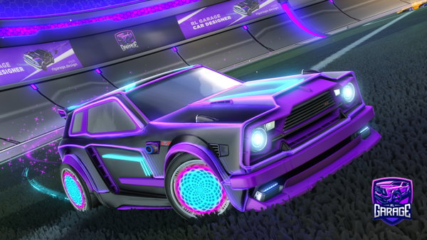 A Rocket League car design from Nugget2359