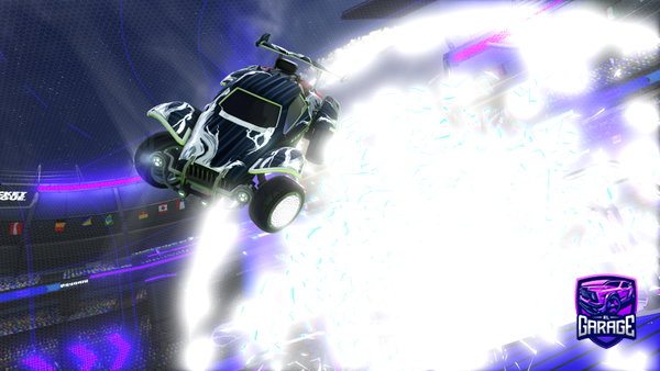 A Rocket League car design from TY1P1CALK1D