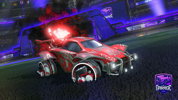 A Rocket League car design from Ilikesoccerwithcars