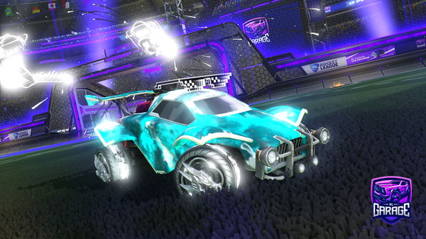 A Rocket League car design from ZAMOG_2211