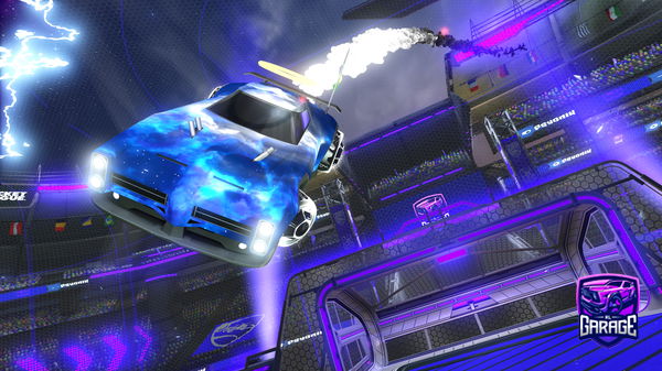 A Rocket League car design from joaogamerdbr