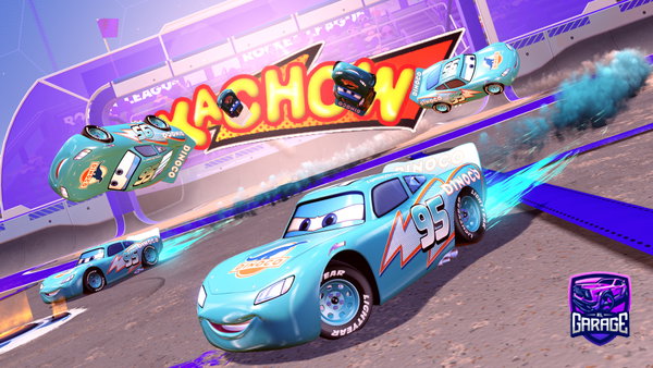 A Rocket League car design from Overty_Hylouu