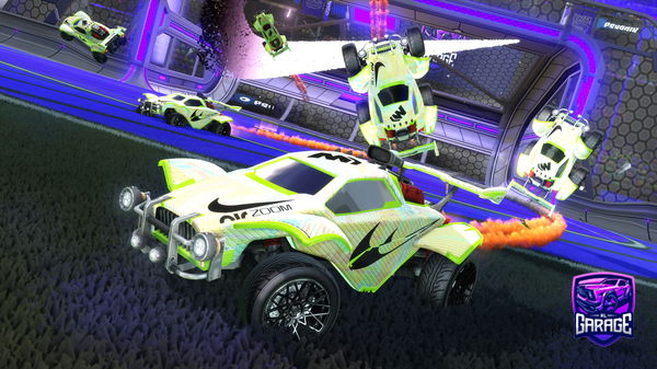 A Rocket League car design from amustycowRLG