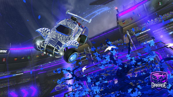 A Rocket League car design from Whyepic