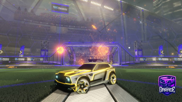 A Rocket League car design from LUCAYTPRIME