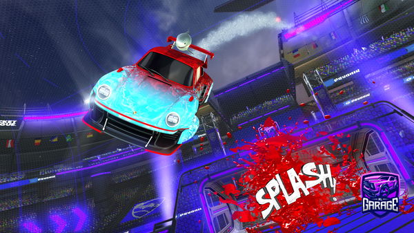 A Rocket League car design from IWheelman