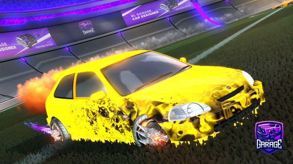 A Rocket League car design from JonnienMorri