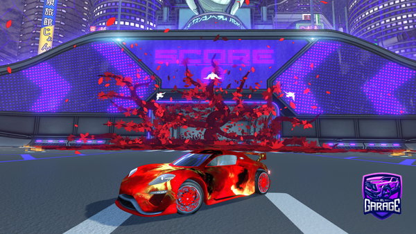 A Rocket League car design from Forevery_Cherry
