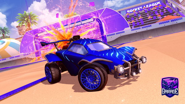 A Rocket League car design from TRMMERHERTH