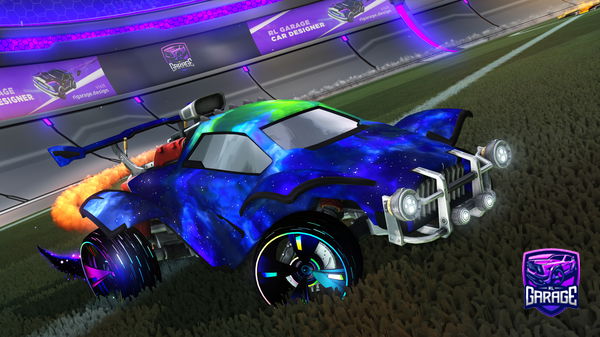 A Rocket League car design from xXcharliesanortXx