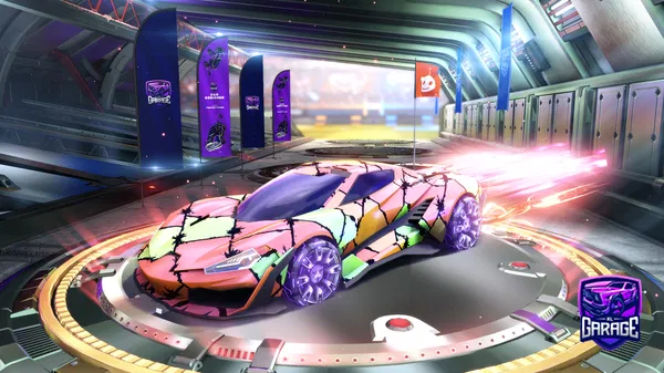 A Rocket League car design from Trilliminium