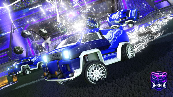 A Rocket League car design from MonsterKing25