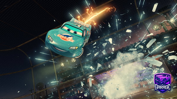 A Rocket League car design from rafux21