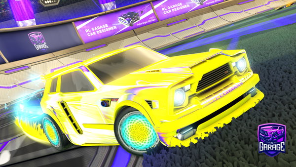A Rocket League car design from raf2good