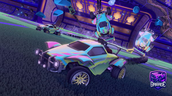 A Rocket League car design from Le_Renard_Blue