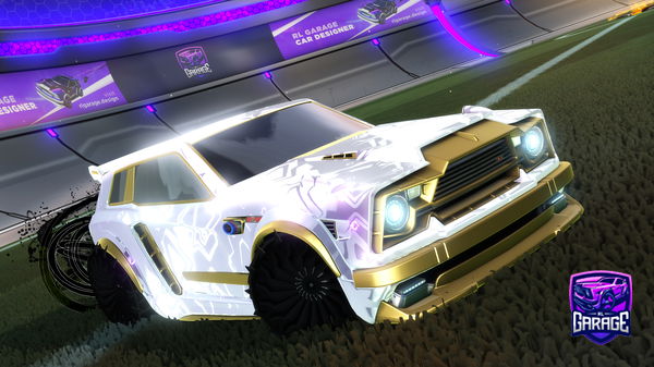 A Rocket League car design from Deathman401
