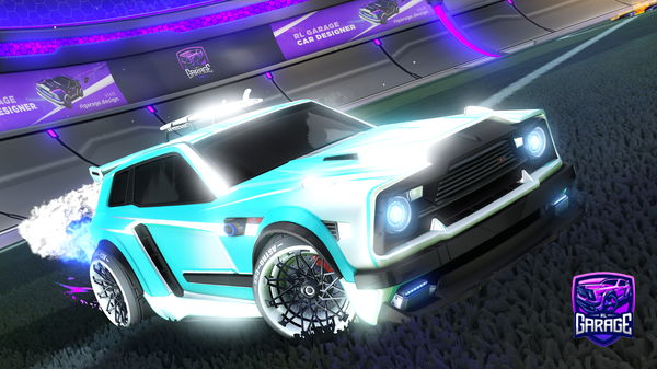 A Rocket League car design from KaeMaia