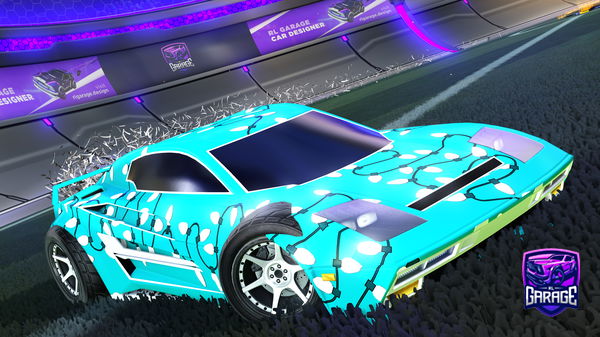 A Rocket League car design from zaddation