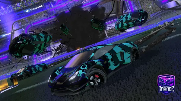 A Rocket League car design from Weaksouse