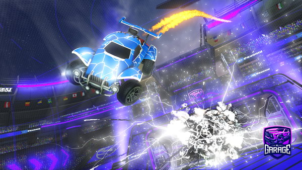 A Rocket League car design from XxshadowxX6996