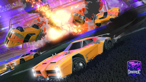 A Rocket League car design from Kountry_Man19