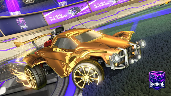 A Rocket League car design from Rambo92789