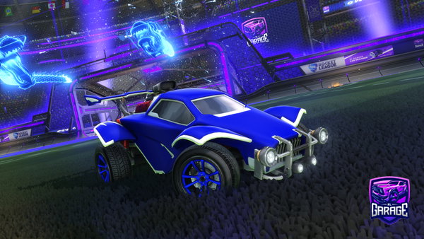 A Rocket League car design from IIRVY