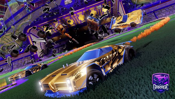 A Rocket League car design from Rizzo_RL1