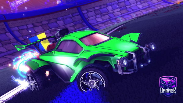 A Rocket League car design from budbear