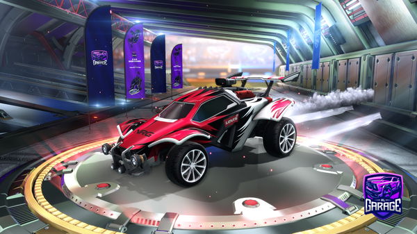 A Rocket League car design from Telekom97