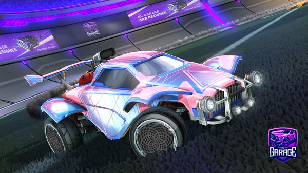A Rocket League car design from FoundNoGoodName