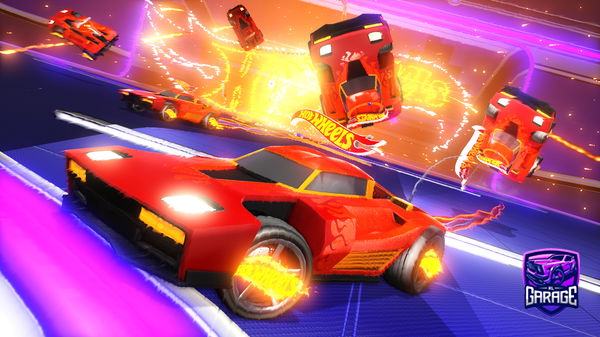 A Rocket League car design from sphyrincs