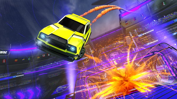 A Rocket League car design from Iznogurd