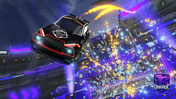 A Rocket League car design from dyllaw