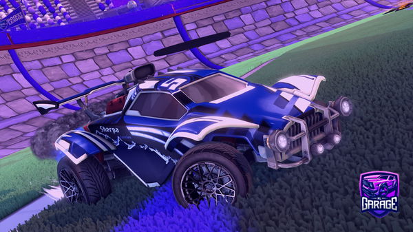 A Rocket League car design from Rdrenalin