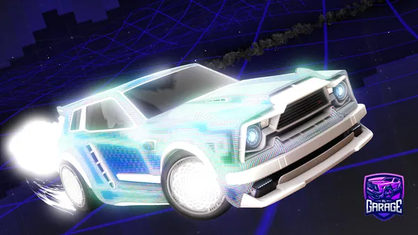 A Rocket League car design from RAMEZV