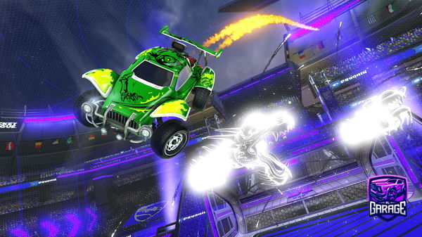 A Rocket League car design from Venomboi123