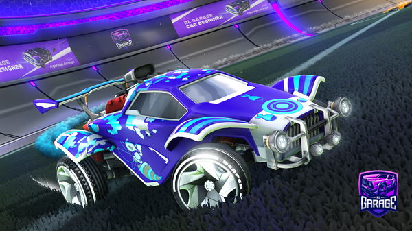 A Rocket League car design from LeHei21