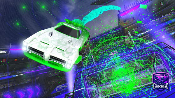 A Rocket League car design from nuggyyysss