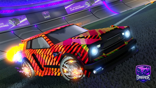A Rocket League car design from JoshyC910