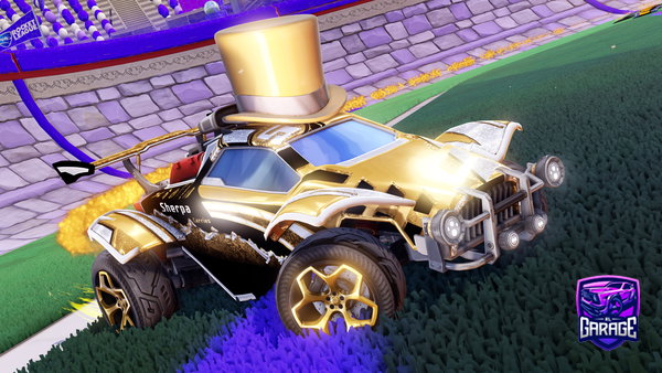 A Rocket League car design from OSIRIS-IXI