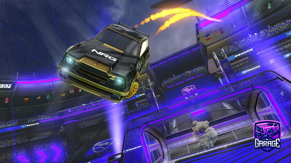 A Rocket League car design from tackywacky85