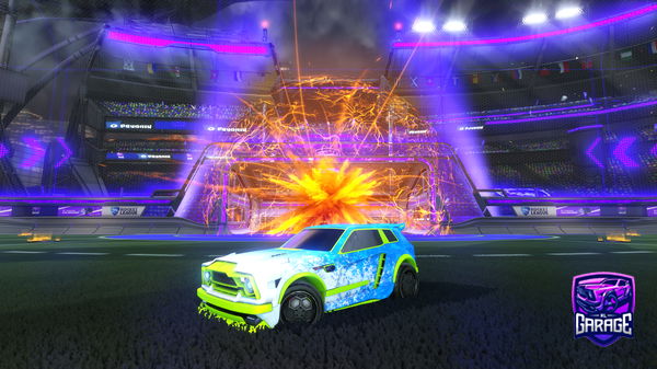 A Rocket League car design from Billymcg1608