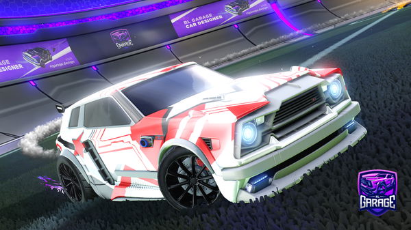 A Rocket League car design from Eli_Guy1235